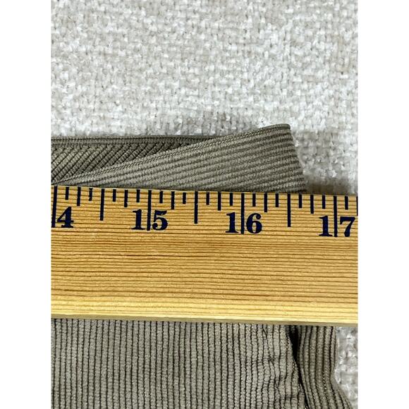 Peter Millar Men’s 33 Tan NanoLuxe Corduroy Pants Classic Fit Luxury Golf Wear - Picture 5 of 7